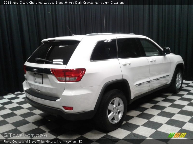 Stone White / Dark Graystone/Medium Graystone 2012 Jeep Grand Cherokee Laredo