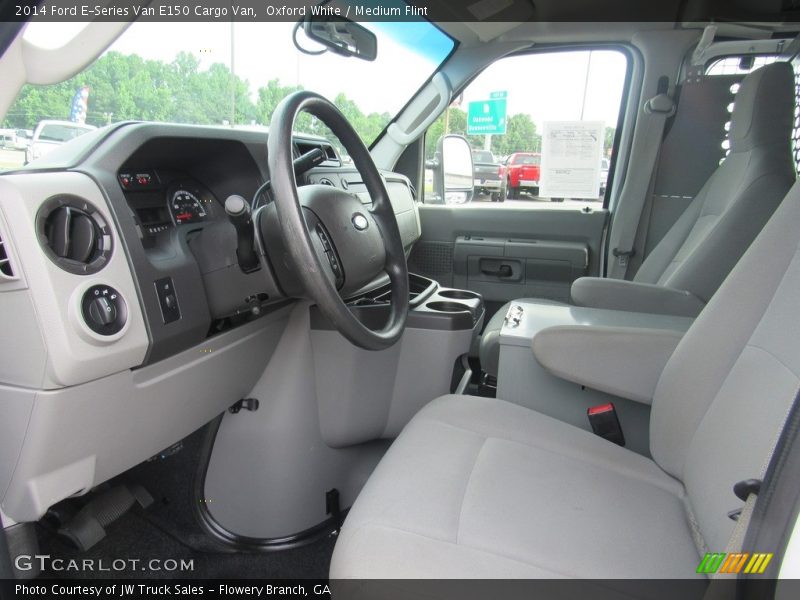 Oxford White / Medium Flint 2014 Ford E-Series Van E150 Cargo Van