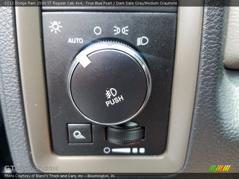 True Blue Pearl / Dark Slate Gray/Medium Graystone 2012 Dodge Ram 1500 ST Regular Cab 4x4