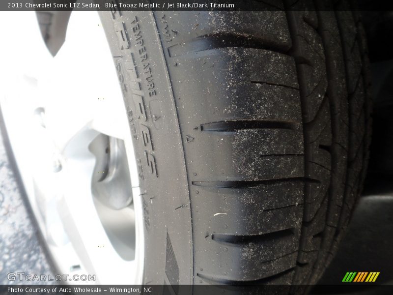 Blue Topaz Metallic / Jet Black/Dark Titanium 2013 Chevrolet Sonic LTZ Sedan