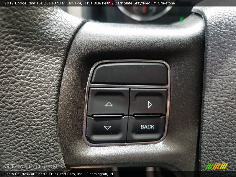 True Blue Pearl / Dark Slate Gray/Medium Graystone 2012 Dodge Ram 1500 ST Regular Cab 4x4