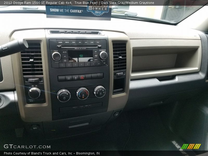 True Blue Pearl / Dark Slate Gray/Medium Graystone 2012 Dodge Ram 1500 ST Regular Cab 4x4