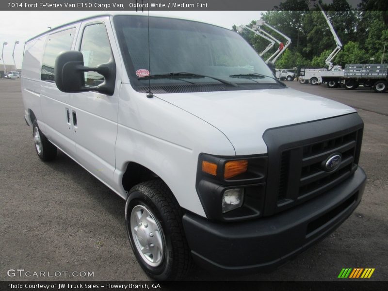 Oxford White / Medium Flint 2014 Ford E-Series Van E150 Cargo Van