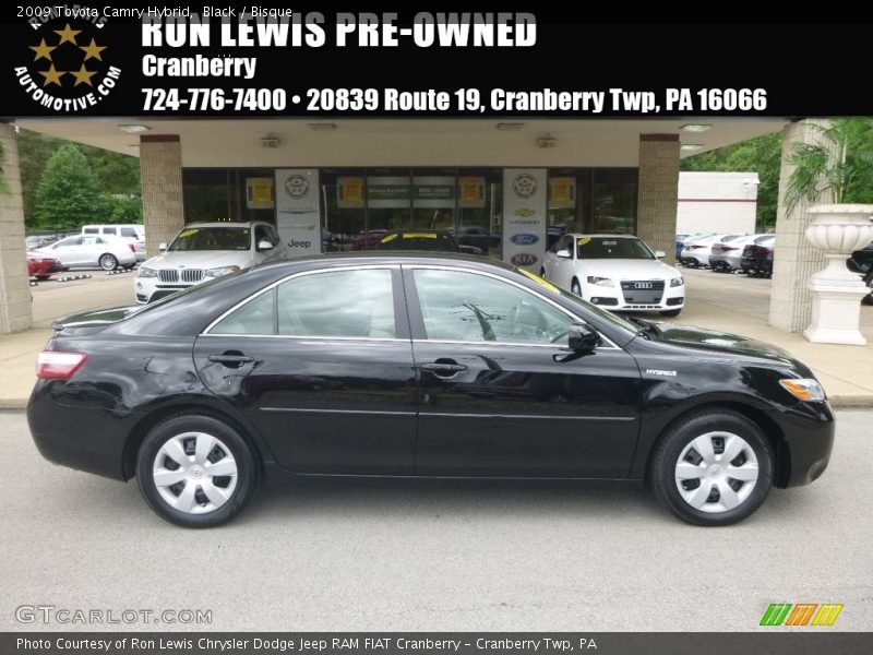 Black / Bisque 2009 Toyota Camry Hybrid