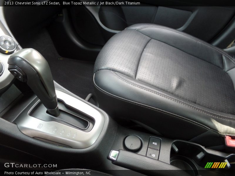 Blue Topaz Metallic / Jet Black/Dark Titanium 2013 Chevrolet Sonic LTZ Sedan
