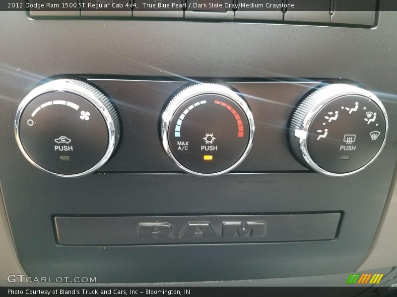 True Blue Pearl / Dark Slate Gray/Medium Graystone 2012 Dodge Ram 1500 ST Regular Cab 4x4