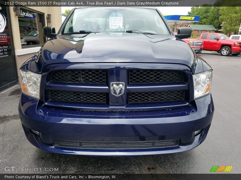 True Blue Pearl / Dark Slate Gray/Medium Graystone 2012 Dodge Ram 1500 ST Regular Cab 4x4