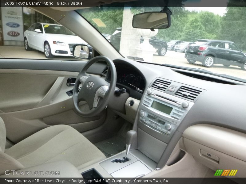 Black / Bisque 2009 Toyota Camry Hybrid