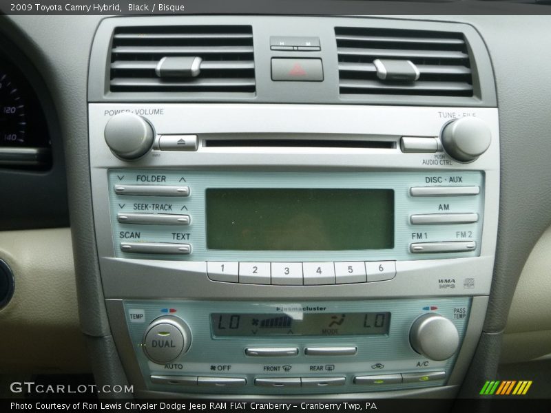 Black / Bisque 2009 Toyota Camry Hybrid
