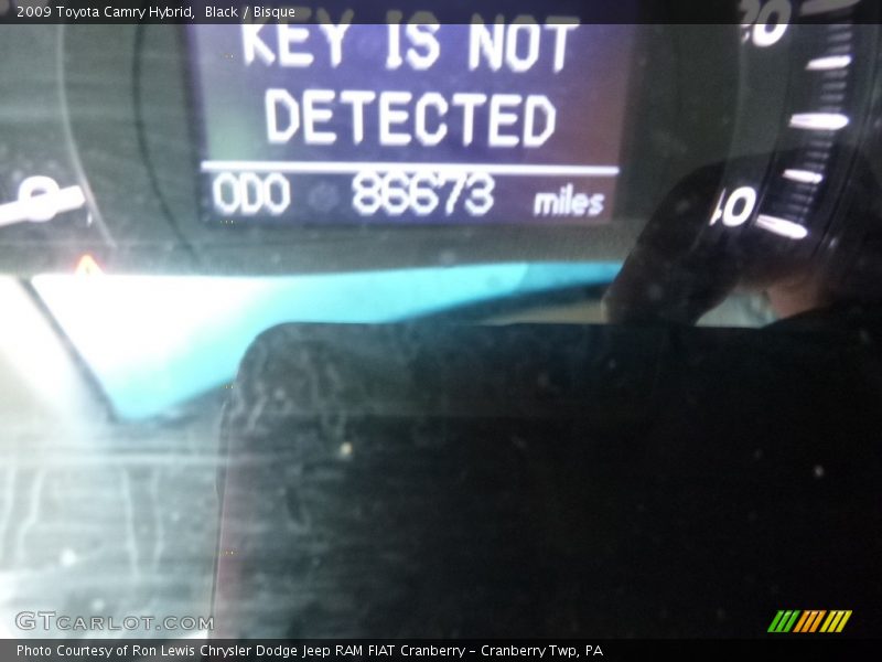 Black / Bisque 2009 Toyota Camry Hybrid