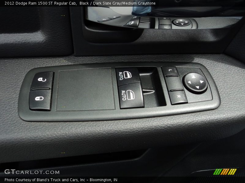 Black / Dark Slate Gray/Medium Graystone 2012 Dodge Ram 1500 ST Regular Cab