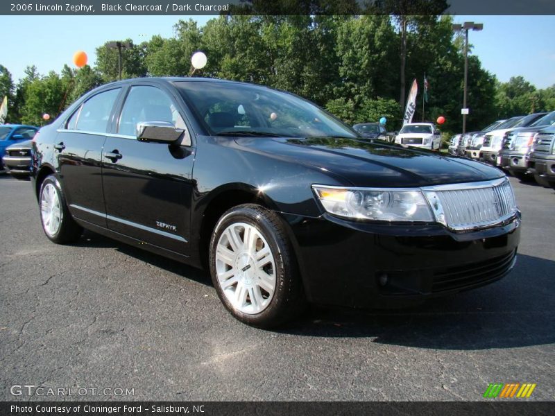 Black Clearcoat / Dark Charcoal 2006 Lincoln Zephyr