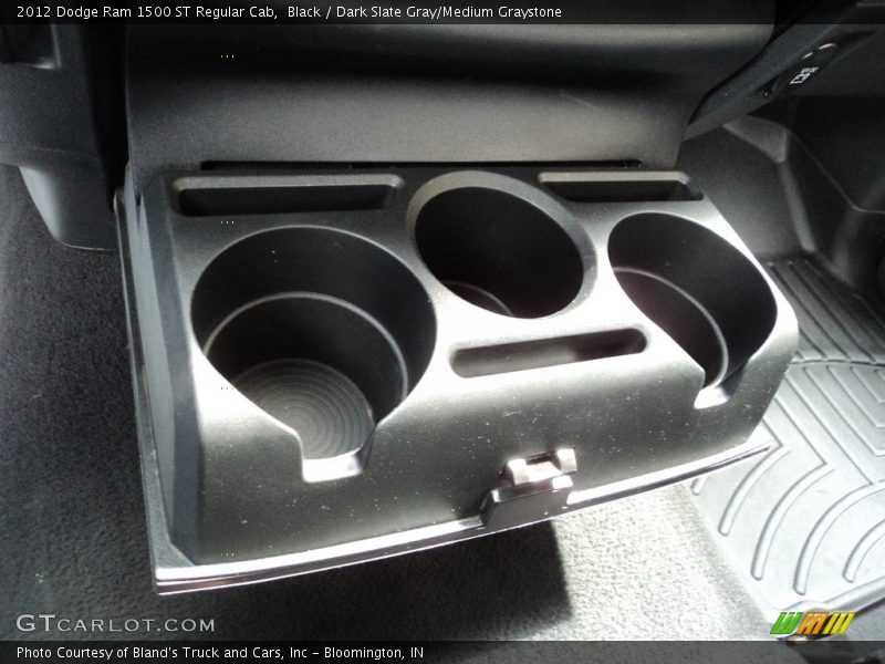 Black / Dark Slate Gray/Medium Graystone 2012 Dodge Ram 1500 ST Regular Cab