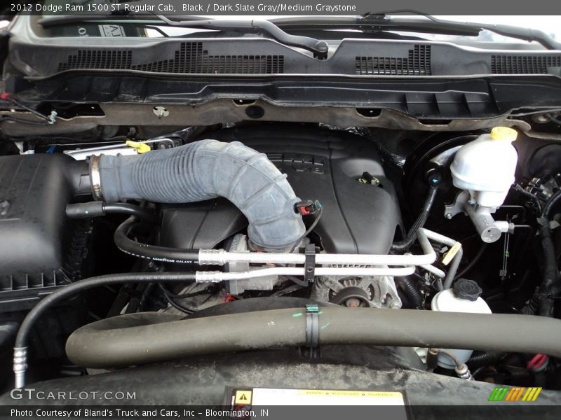 Black / Dark Slate Gray/Medium Graystone 2012 Dodge Ram 1500 ST Regular Cab