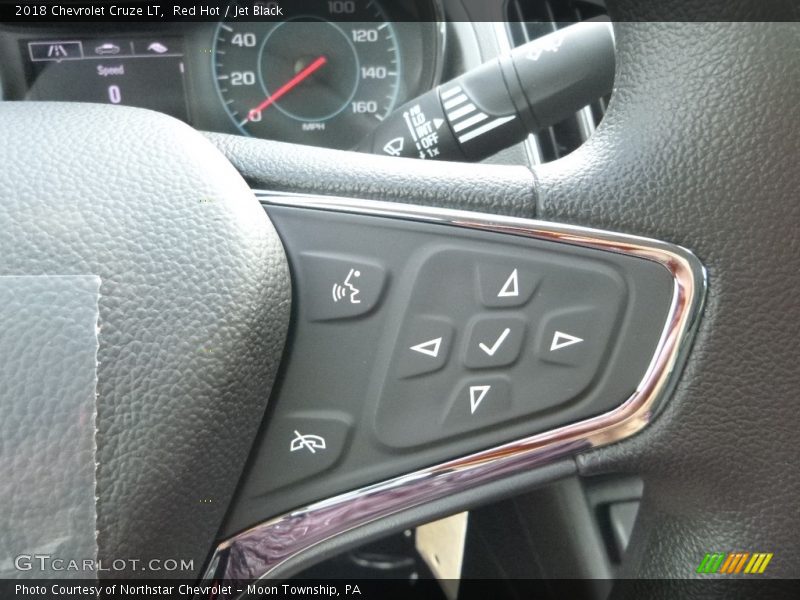 Red Hot / Jet Black 2018 Chevrolet Cruze LT