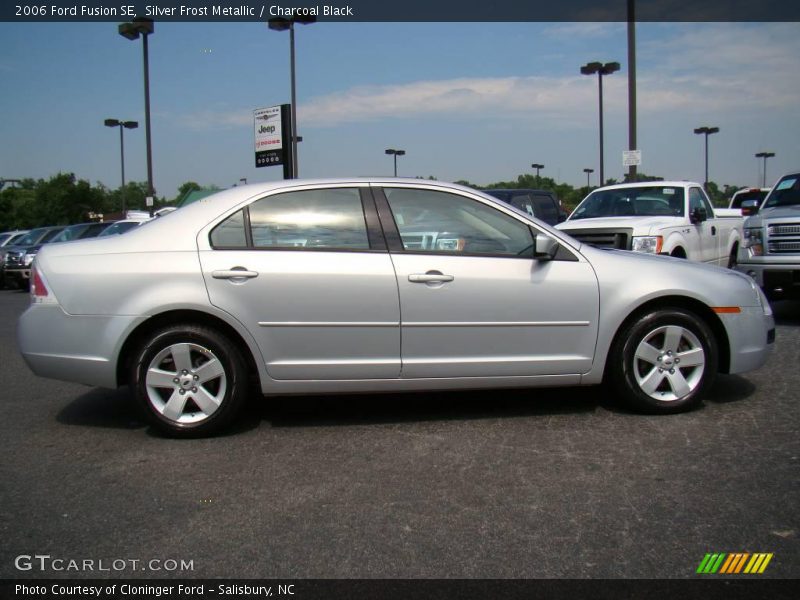 Silver Frost Metallic / Charcoal Black 2006 Ford Fusion SE