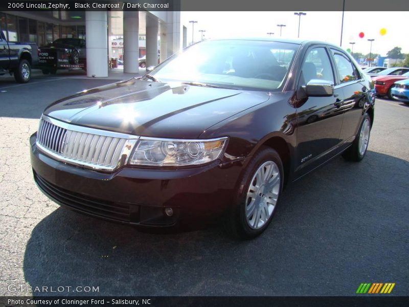 Black Clearcoat / Dark Charcoal 2006 Lincoln Zephyr