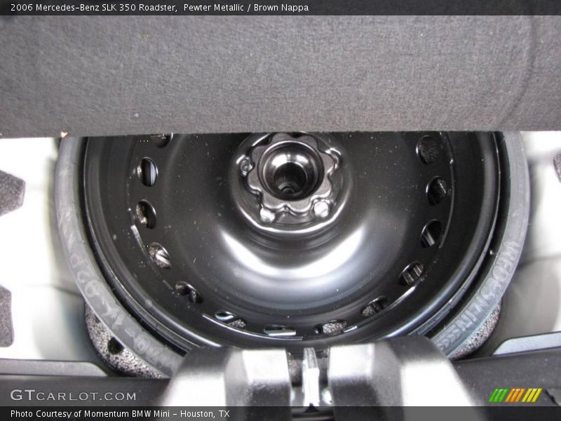 Pewter Metallic / Brown Nappa 2006 Mercedes-Benz SLK 350 Roadster