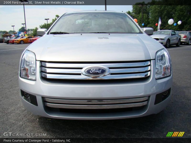 Silver Frost Metallic / Charcoal Black 2006 Ford Fusion SE