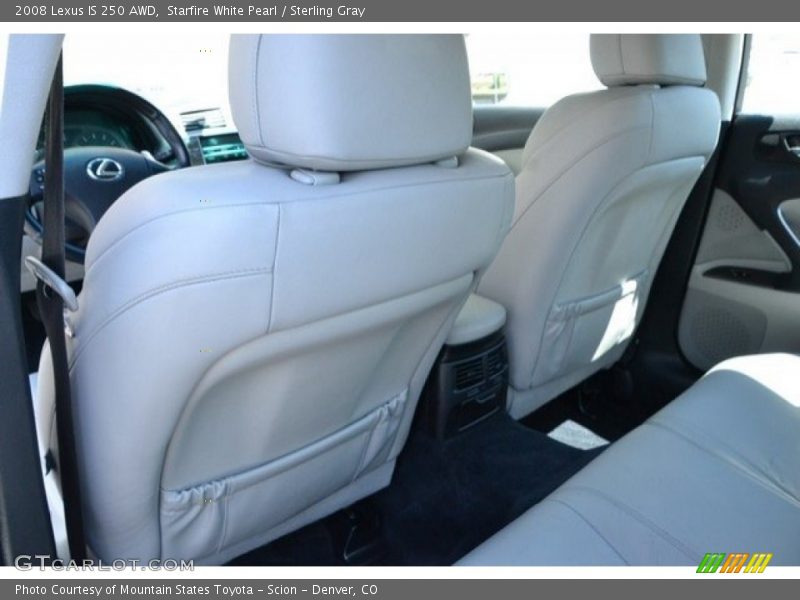 Starfire White Pearl / Sterling Gray 2008 Lexus IS 250 AWD