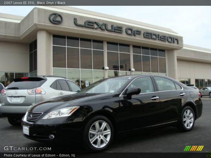 Black Onyx / Black 2007 Lexus ES 350