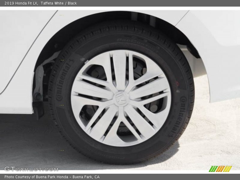 Taffeta White / Black 2019 Honda Fit LX