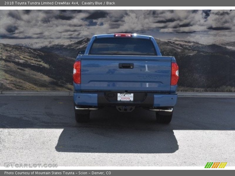 Cavalry Blue / Black 2018 Toyota Tundra Limited CrewMax 4x4