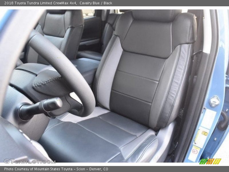 Cavalry Blue / Black 2018 Toyota Tundra Limited CrewMax 4x4