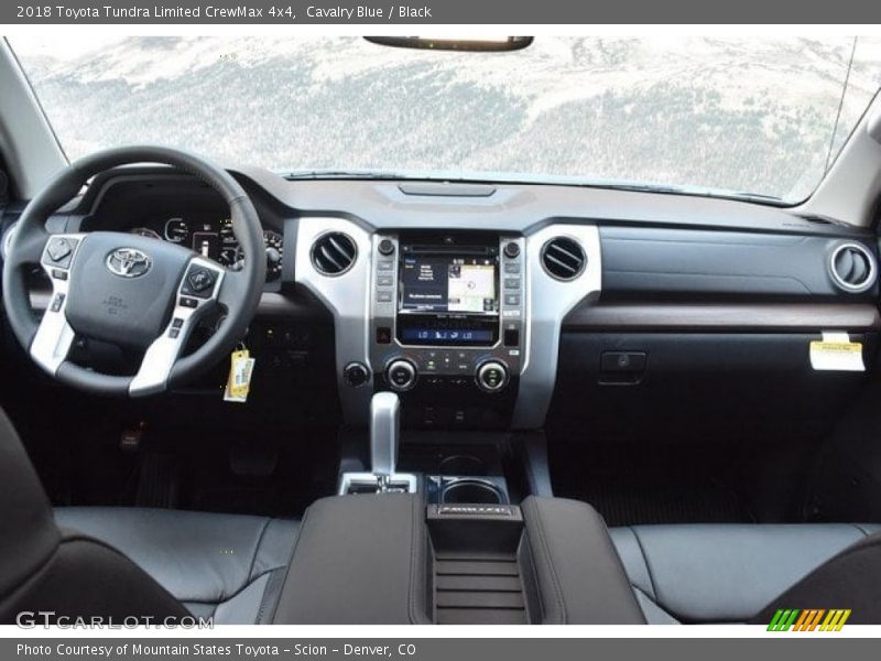 Cavalry Blue / Black 2018 Toyota Tundra Limited CrewMax 4x4