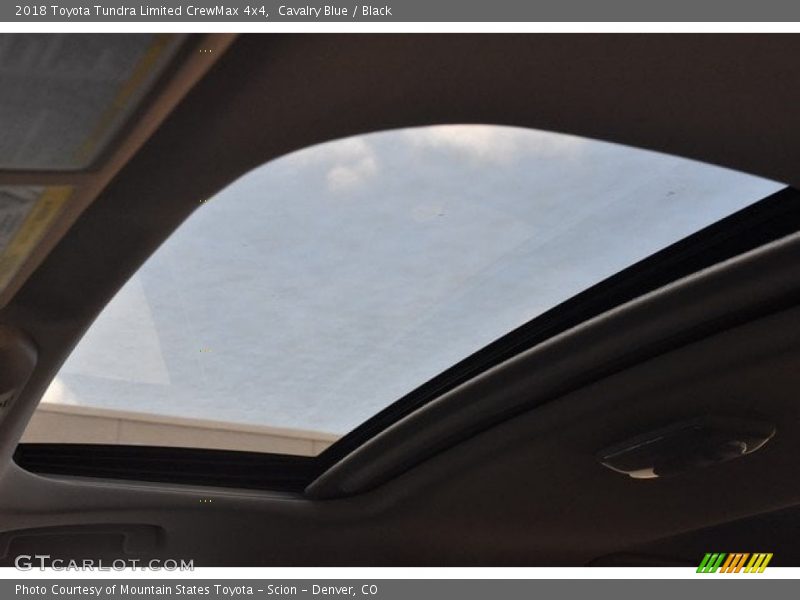 Cavalry Blue / Black 2018 Toyota Tundra Limited CrewMax 4x4