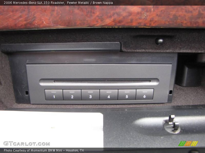 Pewter Metallic / Brown Nappa 2006 Mercedes-Benz SLK 350 Roadster