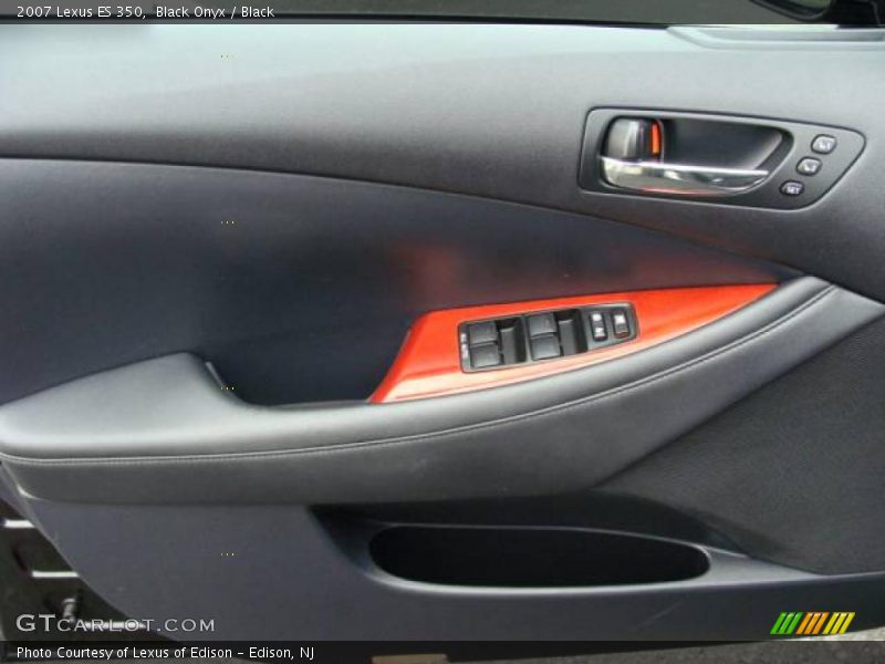 Black Onyx / Black 2007 Lexus ES 350