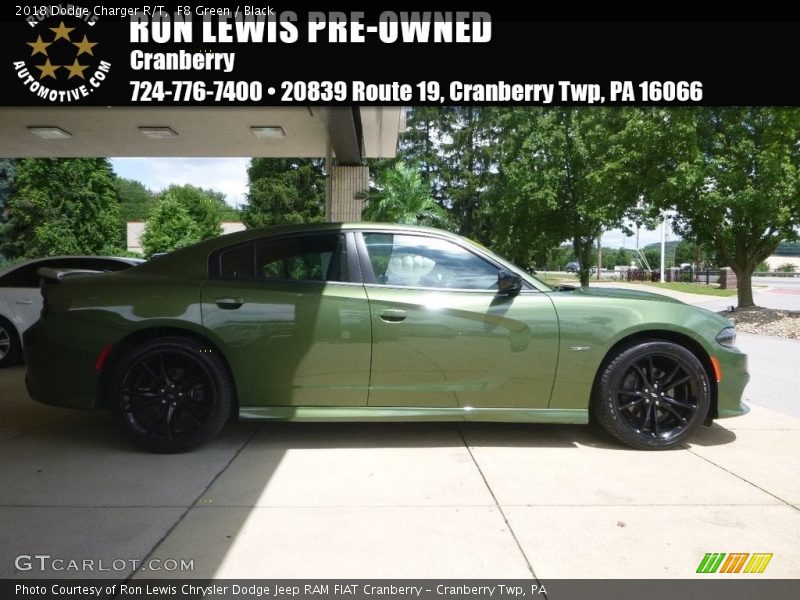 F8 Green / Black 2018 Dodge Charger R/T