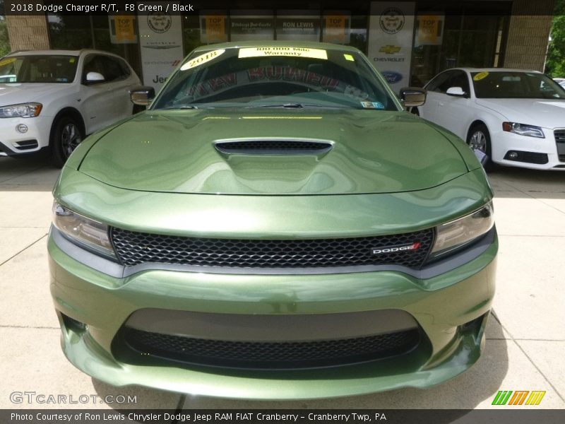 F8 Green / Black 2018 Dodge Charger R/T