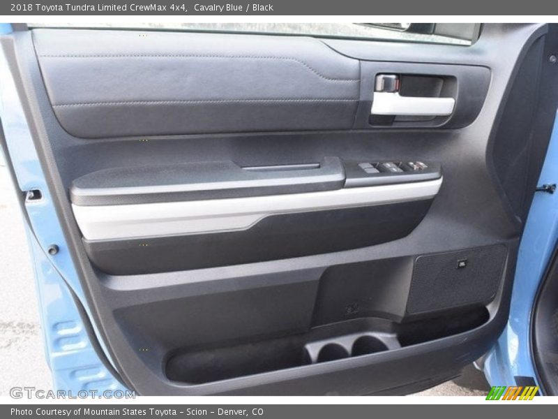 Cavalry Blue / Black 2018 Toyota Tundra Limited CrewMax 4x4