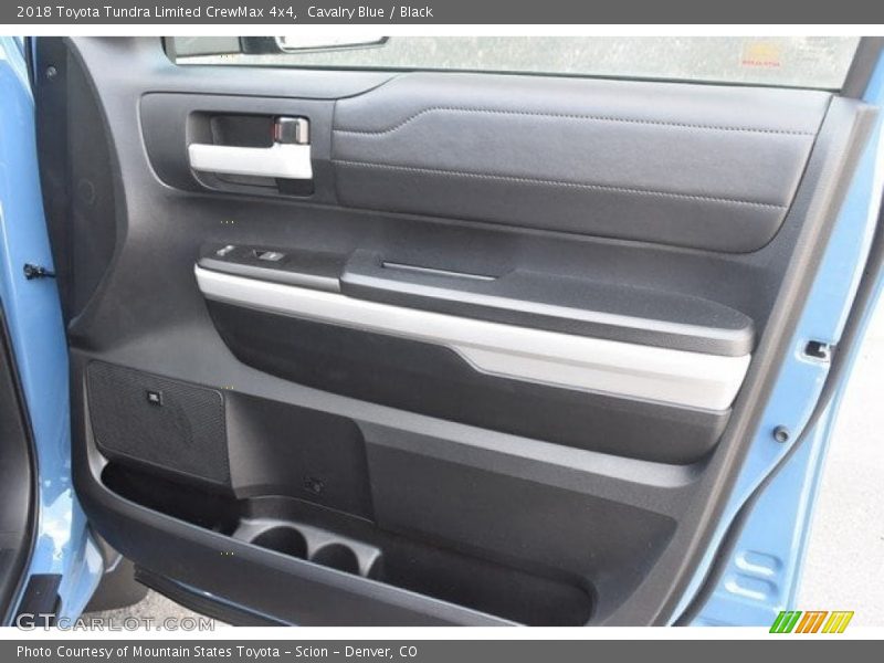 Cavalry Blue / Black 2018 Toyota Tundra Limited CrewMax 4x4