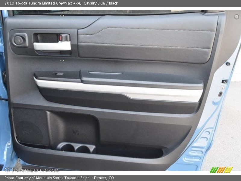 Cavalry Blue / Black 2018 Toyota Tundra Limited CrewMax 4x4