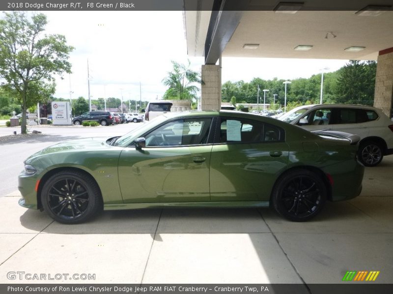 F8 Green / Black 2018 Dodge Charger R/T