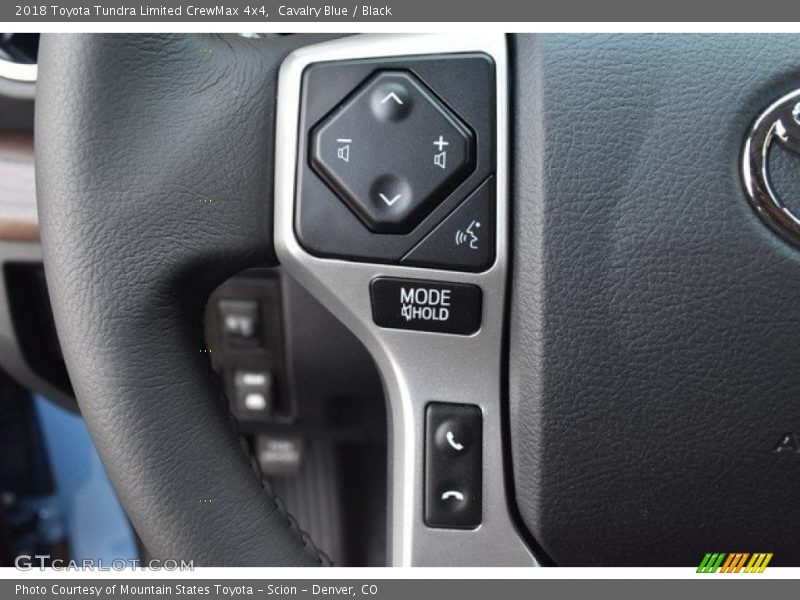 Cavalry Blue / Black 2018 Toyota Tundra Limited CrewMax 4x4