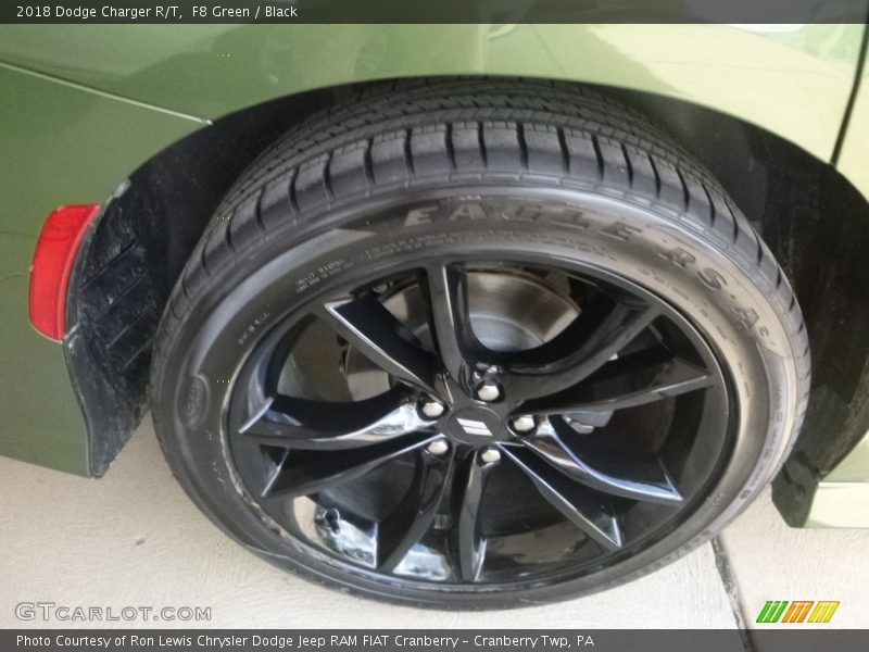 F8 Green / Black 2018 Dodge Charger R/T
