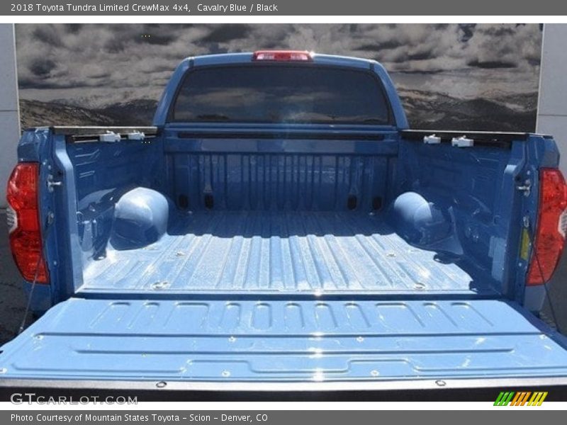 Cavalry Blue / Black 2018 Toyota Tundra Limited CrewMax 4x4