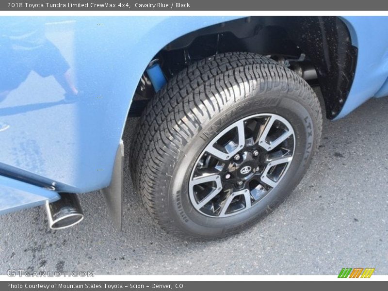 Cavalry Blue / Black 2018 Toyota Tundra Limited CrewMax 4x4