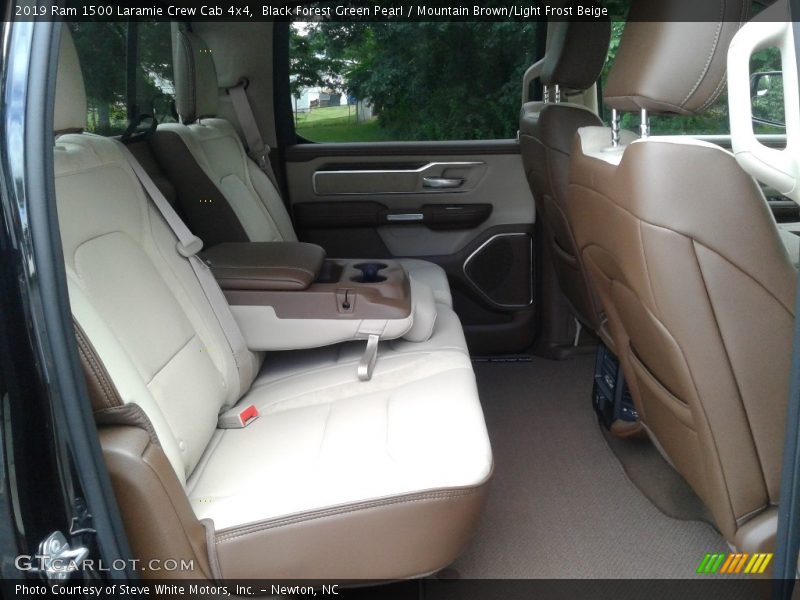 Black Forest Green Pearl / Mountain Brown/Light Frost Beige 2019 Ram 1500 Laramie Crew Cab 4x4