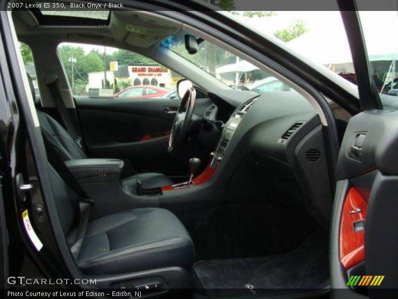 Black Onyx / Black 2007 Lexus ES 350