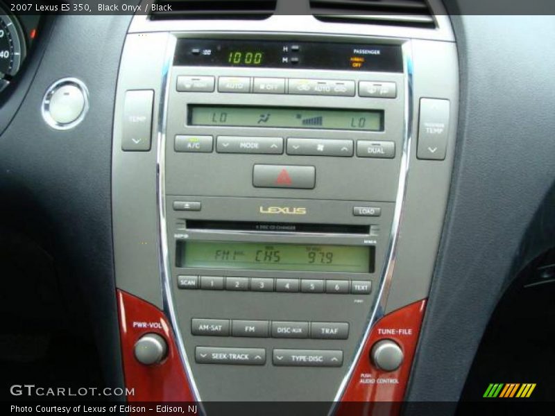 Black Onyx / Black 2007 Lexus ES 350