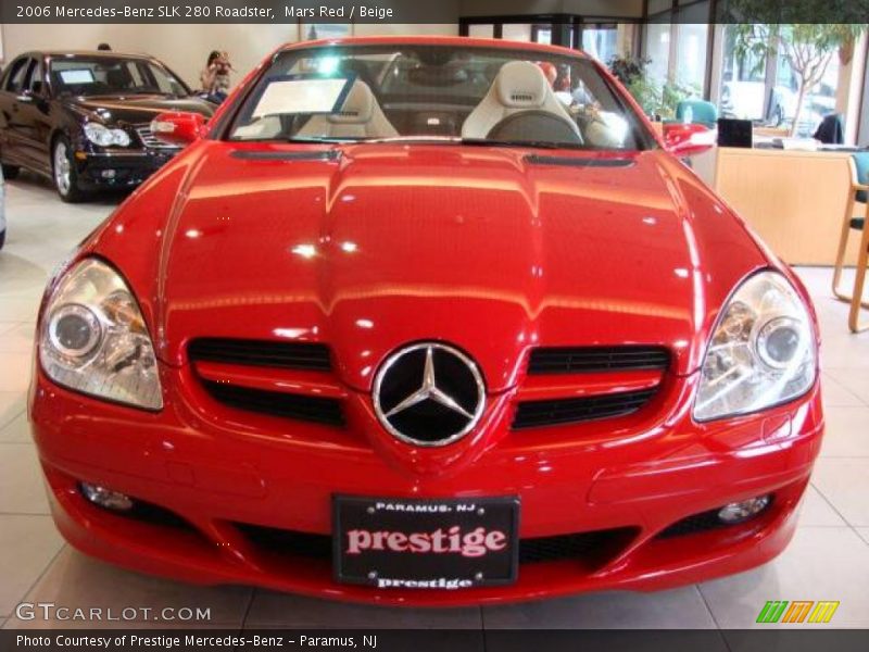 Mars Red / Beige 2006 Mercedes-Benz SLK 280 Roadster