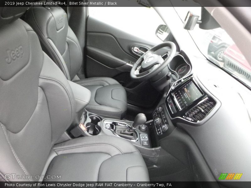Billet Silver Metallic / Black 2019 Jeep Cherokee Limited 4x4