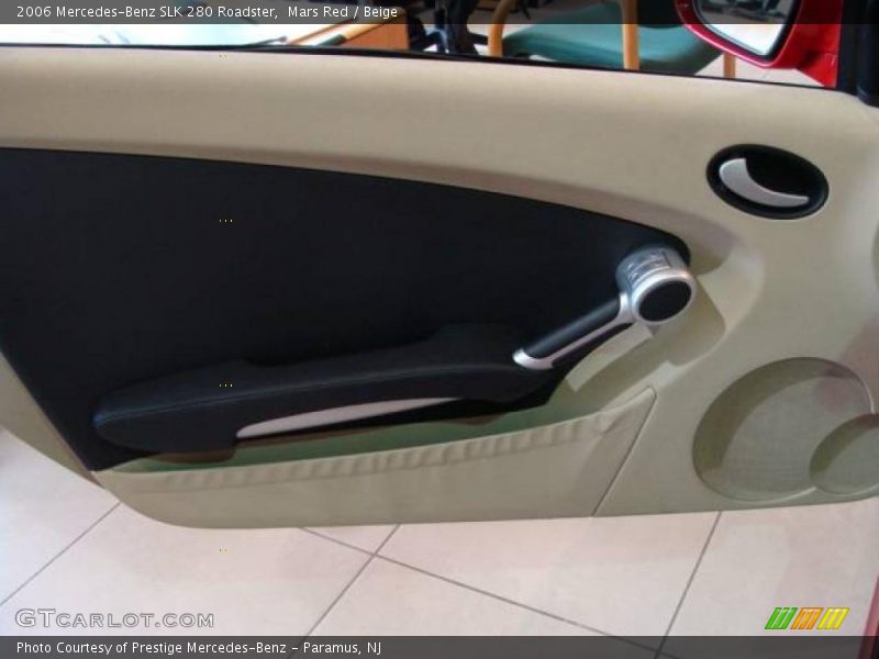 Mars Red / Beige 2006 Mercedes-Benz SLK 280 Roadster