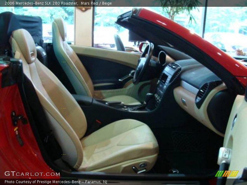 Mars Red / Beige 2006 Mercedes-Benz SLK 280 Roadster