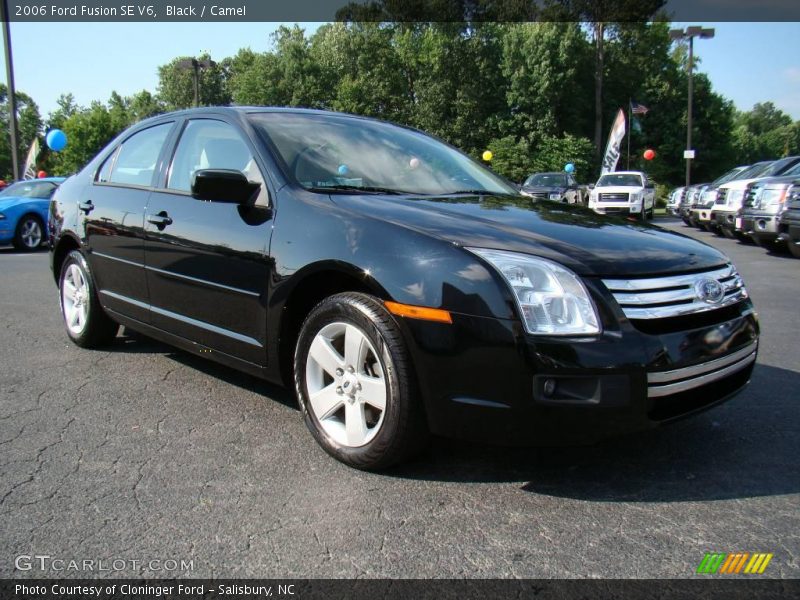 Black / Camel 2006 Ford Fusion SE V6